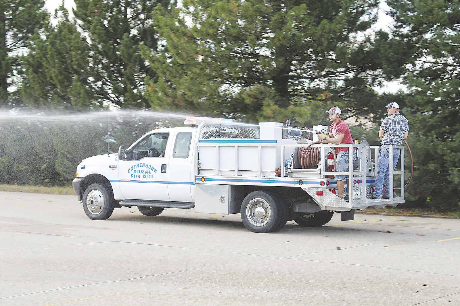 Firefighter training